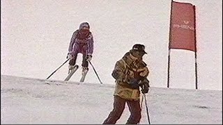 Tatjana Lebedeva crash (WCS Sierra Nevada 1996)