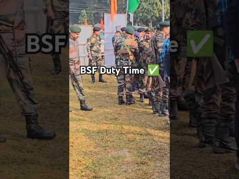 BSF Training Video || #bsf #crpf #army #shorts #armylover #sscgd #trending #motivation #parasf #duty