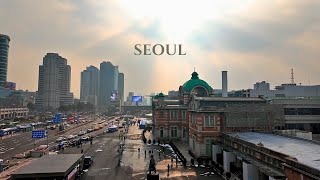 A Winter Walk Through Seoul From Seoul Station to Myeongdong | 4K HDR