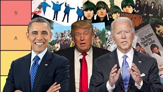 Trump, Biden, and Obama try to make a Beatles Tier List