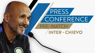 INTER vs CHIEVO | Luciano Spalletti Pre-Match Press Conference LIVE 🎙⚫🔵