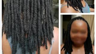 Installation day: 60 small to medium 8 inch loc extensions