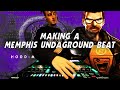 MAKING A 90S MEMPHIS UNDAGROUND BEAT W/ ROLAND DJ-505 (SERGELACONIC - HOODMAFIA TAPE INTRO)