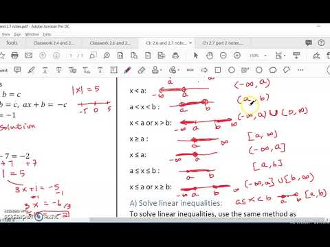 Openstax College Algebra Ch 2.7 Inequality # 1 - YouTube