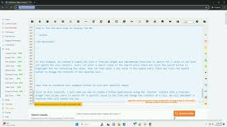 Python treeview example search change cell contents 3