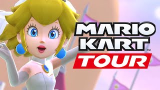 Mario Kart Tour - Peach Tour - Walkthrough (All Cups)