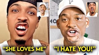 “F*CK Off Homewrecker” Will Smith RAGES On Jada's Fling August Alsina For Reacting To His Slap