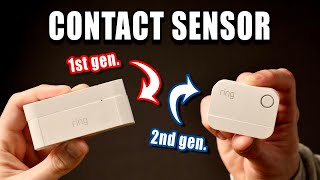 Ring Alarm Contact Sensors 1st Gen vs 2nd Gen | Differences \u0026 Size Comparison