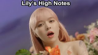 Lily's HIGH NOTE in 'Love Me Like This'