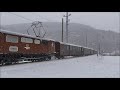 Ötscher bär dampflok mh6 uvm. auf der mariazellerbahn im schnee