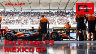 BACKSTAGE |  P3 - GRAN PREMIO DE MEXICO #mexicogp   #telemetricof1  #adrianpuente