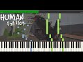 Tomorrow - Human Fall Flat Piano Tutorial (Medium)