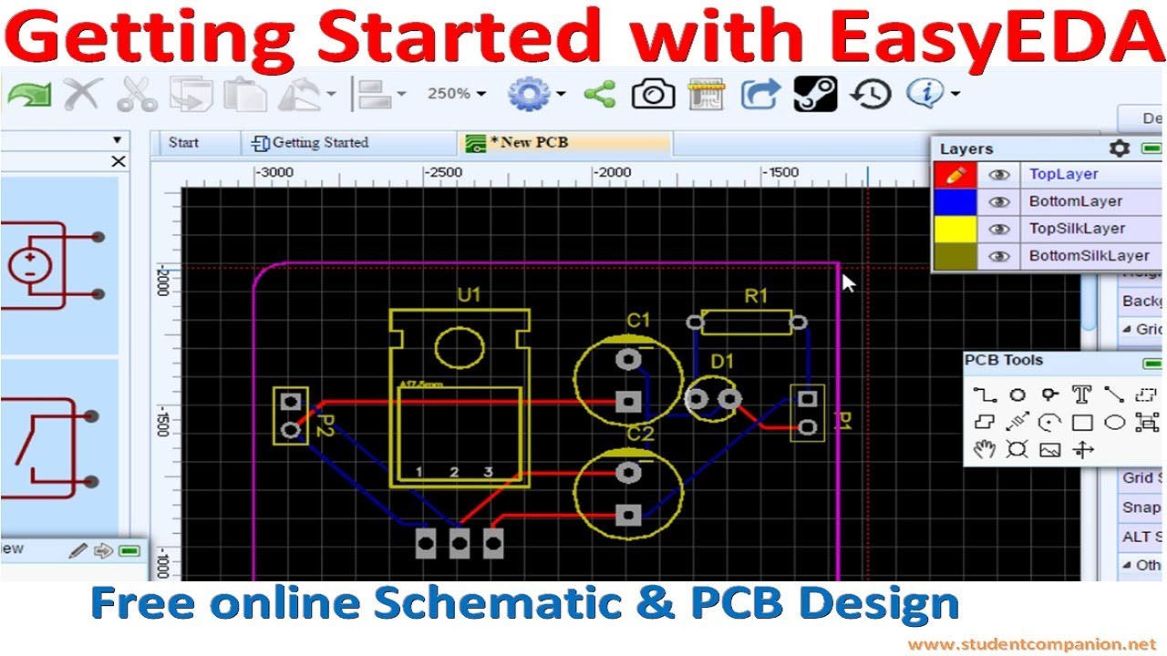 Free Online Schematic Designer