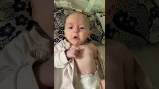 Disabled baby 3 months old EVERYDAY LIFE Yawn 2021 Apr 23