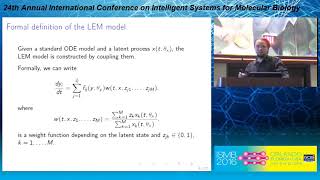 Data-driven mechanistic analysis method to reveal... - Jukka Intosalmi - Proceedings - ISMB 2016