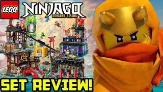 Ninjago City Markets Review! 🐲 Great, NOT Perfect!