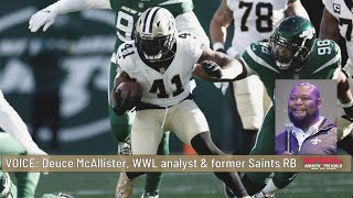 Deuce McAllister previews Saints-Bucs rematch, and how Tampa will try to slow Alvin Kamara