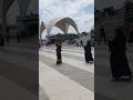 Vlog di pelataran masjid raya Al Jabbar