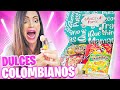 LULO? QUE ES ESTO? 😱 PROBANDO DULCES de COLOMBIA 🔥 Sandra Cires Art