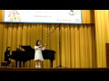 Kelly - Violin Performance at HKU with Takako Nishizaki Sensei