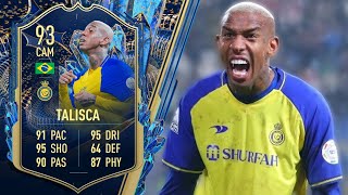 93 TEAM OF THE SEASON TALISCA PLAYER REVIEW FIFA 23