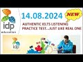 NEW BRITISH COUNCIL IELTS LISTENING PRACTICE TEST 2024 | 14.08.2024