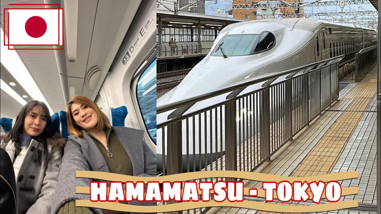 JAPAN VLOG | Riding Japan's Fastest Bullet Train Shinkansen | Hamamatsu ...