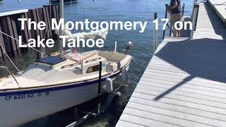 A Montgomery 17 on Lake Tahoe