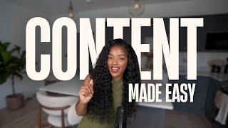 Create better content with these 5 EASY tips | Content creation for beginners 2025