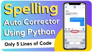 Creating Spelling Auto Corrector Using Python (IN HINDI) | Spelling Checker | By CodeWithShani