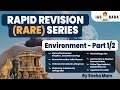 Complete Environment in 11 Hours| Part 1| UPSC PRELIMS 2023