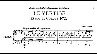 Emil von Sauer: Concert Etude No.22 \