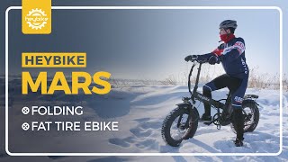 HeyBike Mars - Product Introduction | Fat-Tire Foldable E-Bike