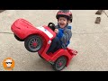 Baby Crazy Driver -  Babies Playing With Cars || Just Funniest