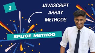Javascript Splice method tutorial in telugu || JavaScript || Telugu