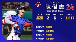 プレミア12 台湾代表応援歌 1-9