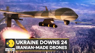 Reports: Ukraine shoots down 24 Iranian-made drones launched by Russia in overnight attack | WION