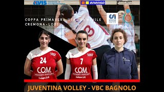 JUVENTINA ENENSO - VBC BAGNOLO CREMASCO 3-0  /  U16 Femminile (Interviste) Coppa primavera