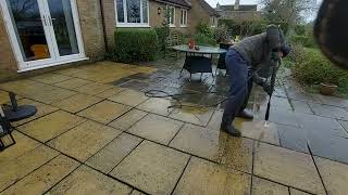 How to remove 4 years of GRIME. Pressure wash pt 2. #grime #pressurewashingsatisfying