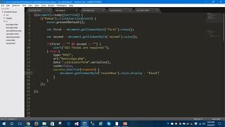 Learn AJAX using jQuery and PHP