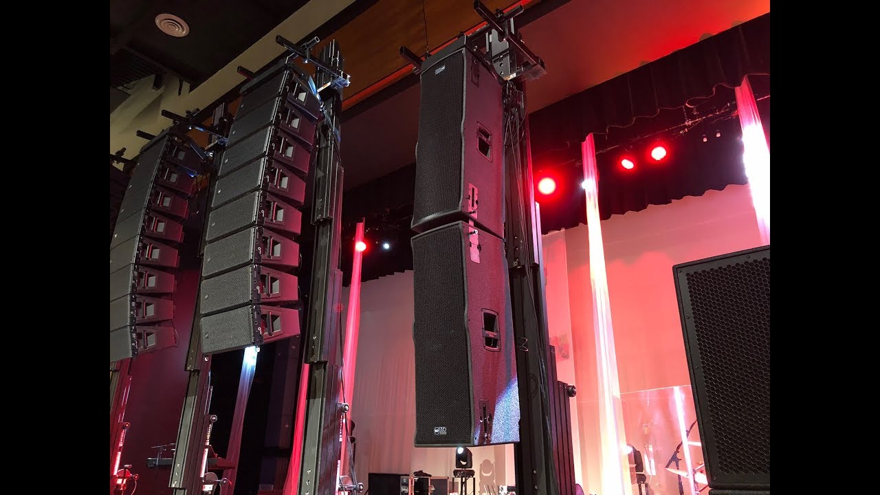 Rcf Ttl 6 A Active Three Way Line Array Speaker Pair 41 Off