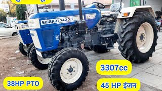 3307 cc इंजन के साथ Swaraj 742 xt 45 HP Full Review  4 Star