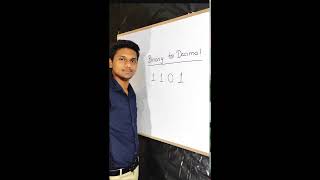 binary To Decimal | binary to decimal conversion in Hindi | SSC CGL CHSL BANK & OTHER EXAM .