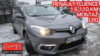 Montaż LPG Renault Fluence 1.6 110 KM 2014r w Energy Gaz Polska na auto gaz BRC SQ 32!