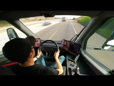 Tesla Delivers Its Semi Truck Here It Is Driving 500 Miles On A Single