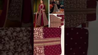 Nashaya Georgette Party wear Embroidered suits