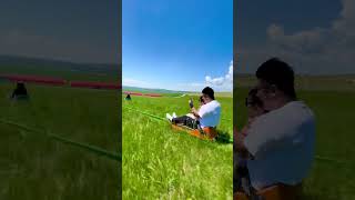 Hulunbuir beautiful grassland 來滑草吧！感受大草原的速度與激情