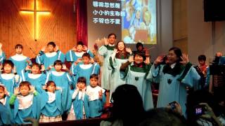 20131222 大坪林貴格會兒童獻詩表演