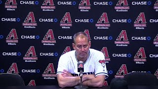 COL@ARI: Lovullo on the tough loss to the Rockies