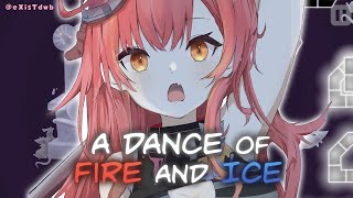 【A DANCE OF FIRE AND ICE】激ムズ音ゲーやってみる❗️【ぶいすぽ / 猫汰つな】